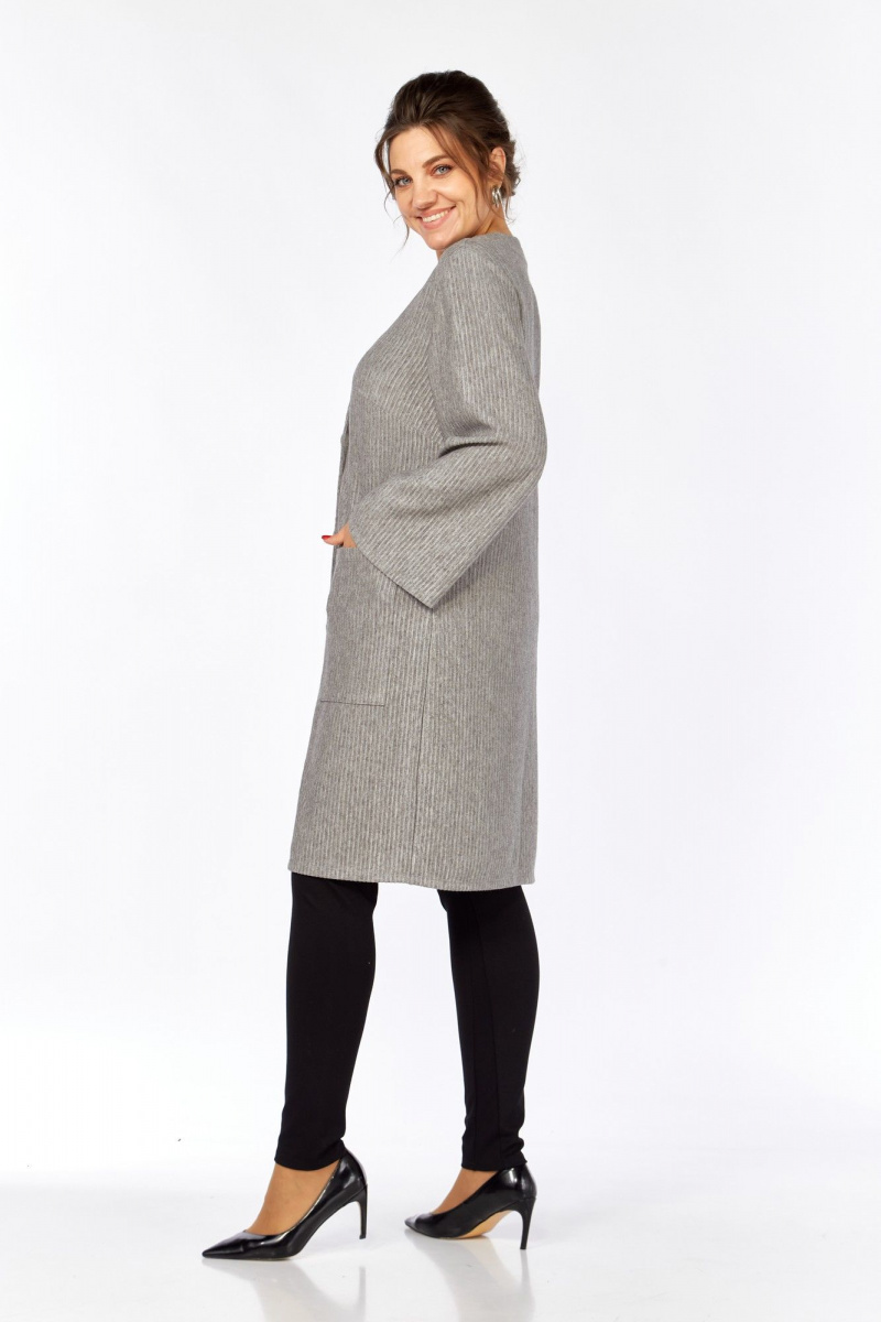 Кардиганы Avenue Fashion 0340-1 светло-серый