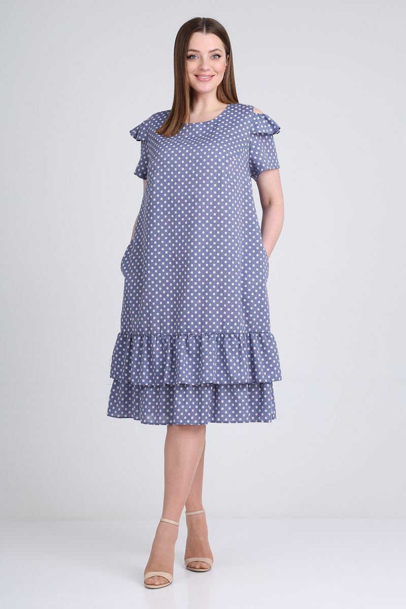 Платье ELGA 01-700 синий