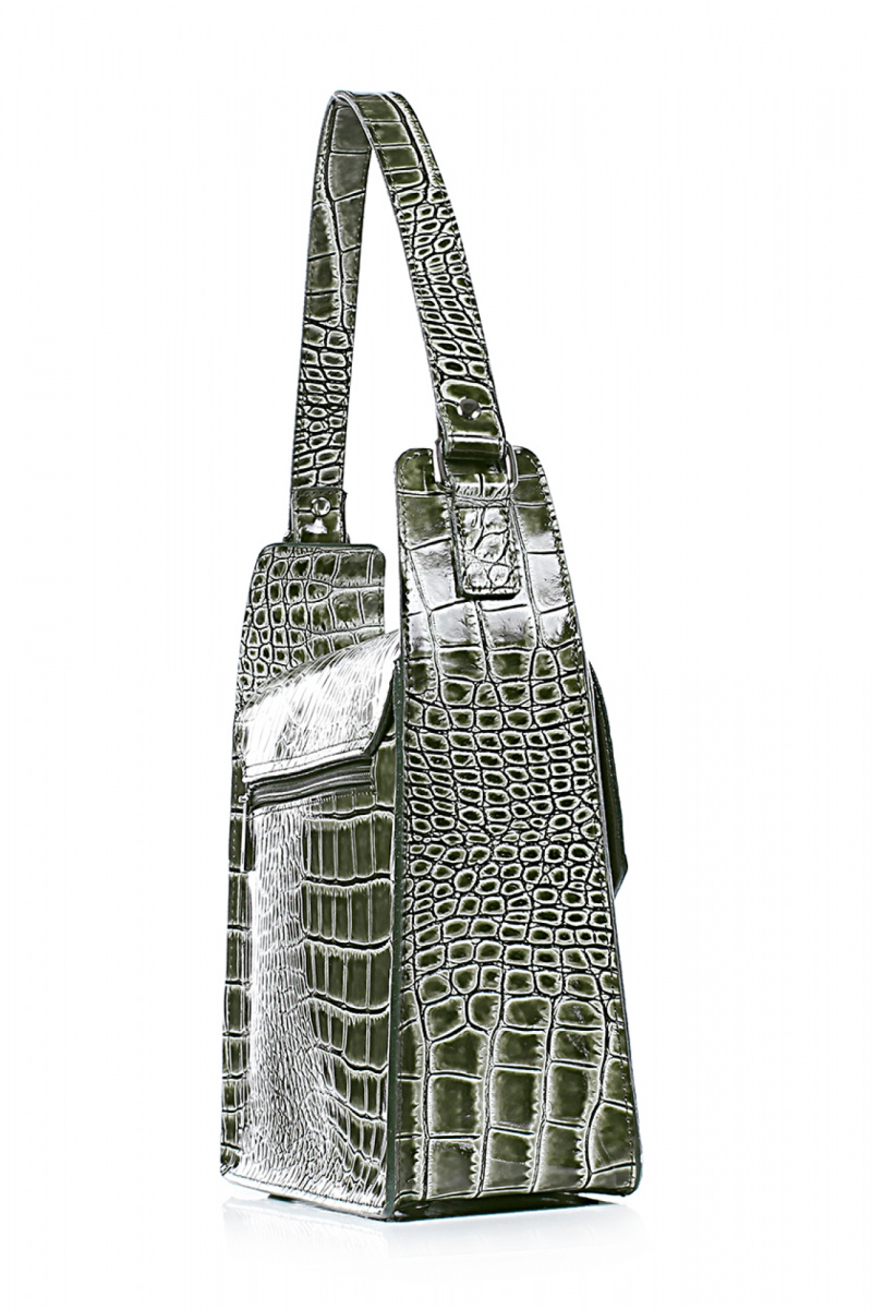 Женская сумка Galanteya 52418.25с1274к45 оливк/бежев