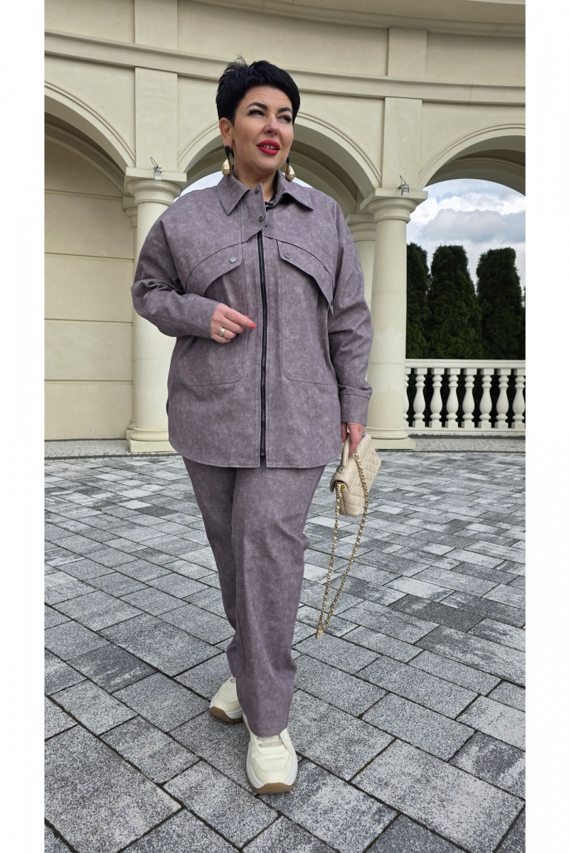 Брючный комплект Vittoria Queen 26113/1 лиловый