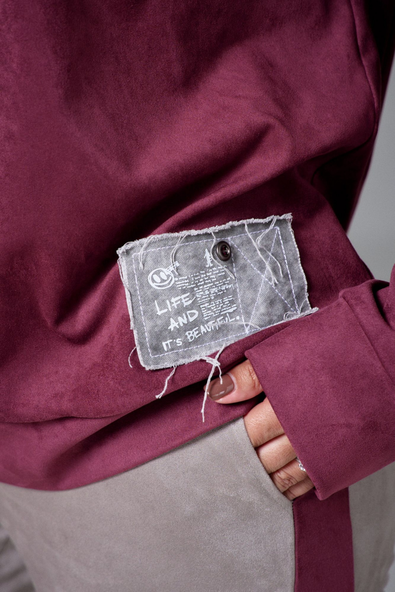 Джемперы AVE RARA 2250 бургунди
