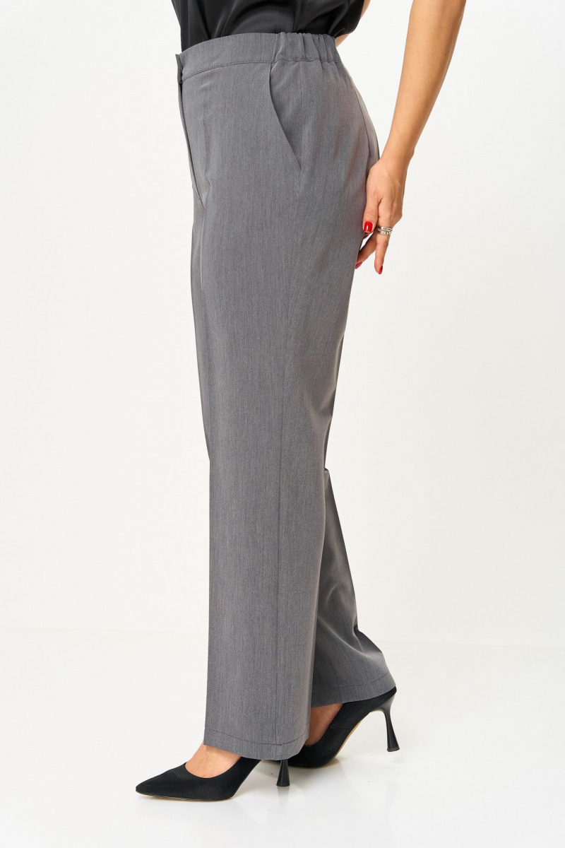Брючный костюм ANASTASIA MAK 1259 серый