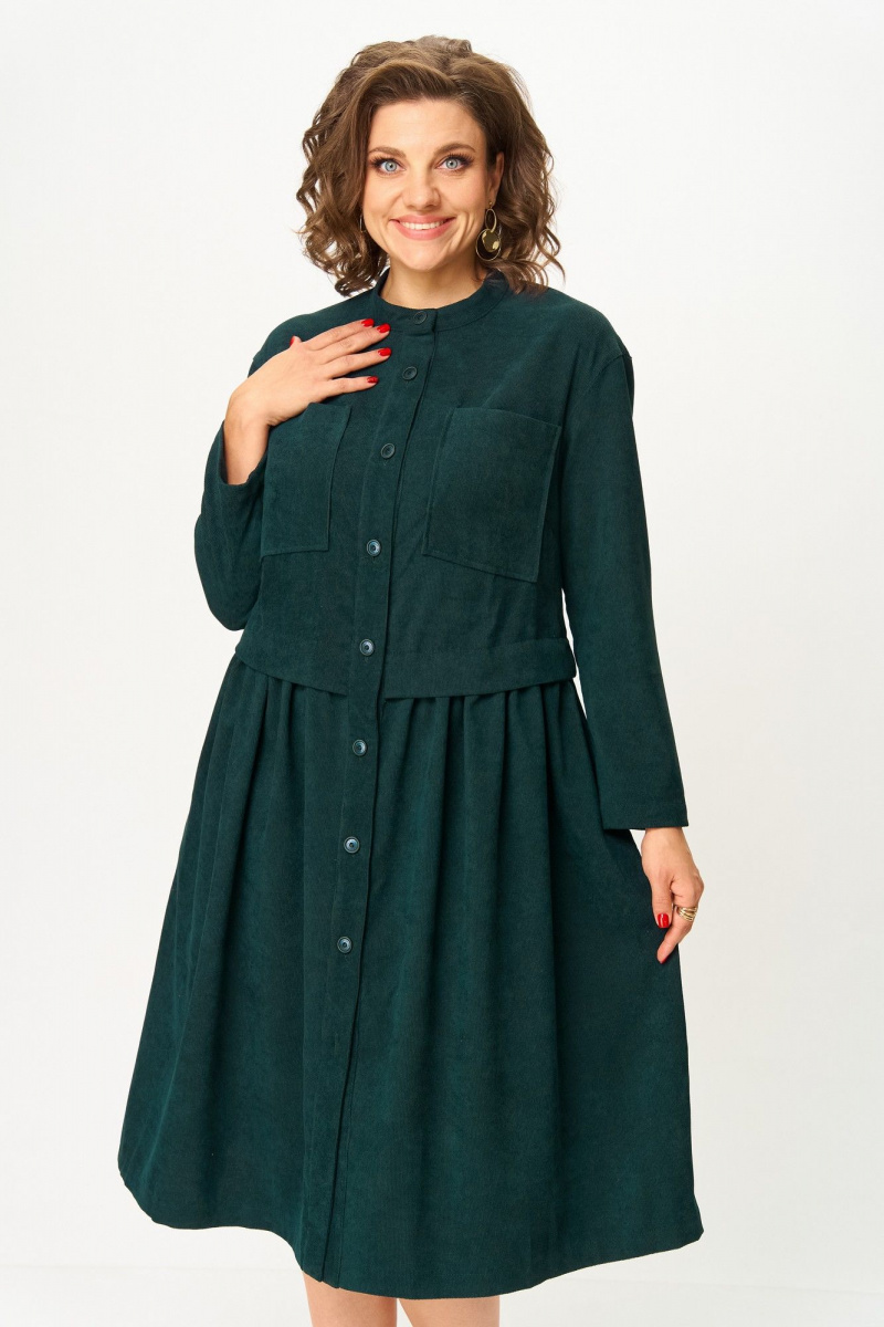 Платья ANASTASIA MAK 1301 зеленый