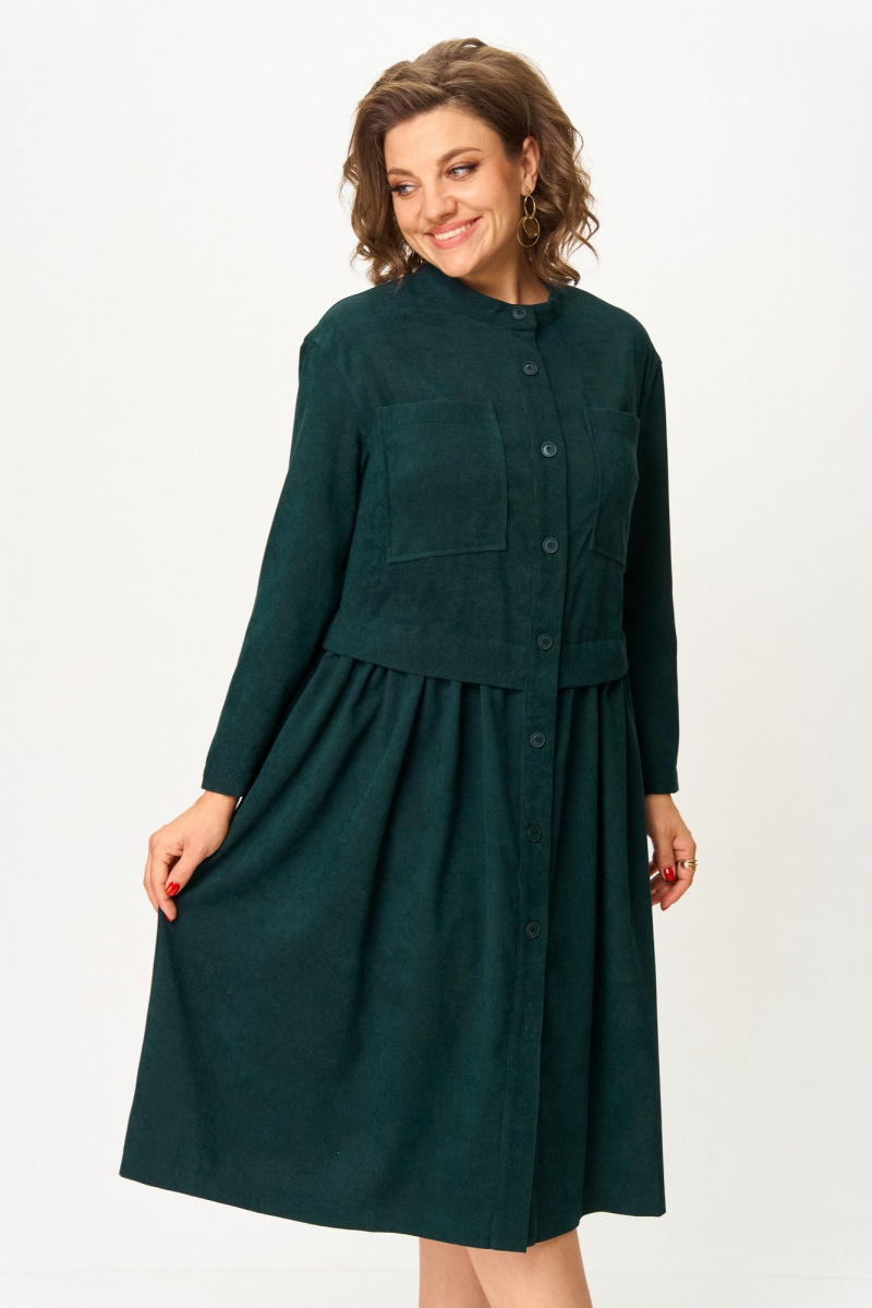 Платья ANASTASIA MAK 1301 зеленый