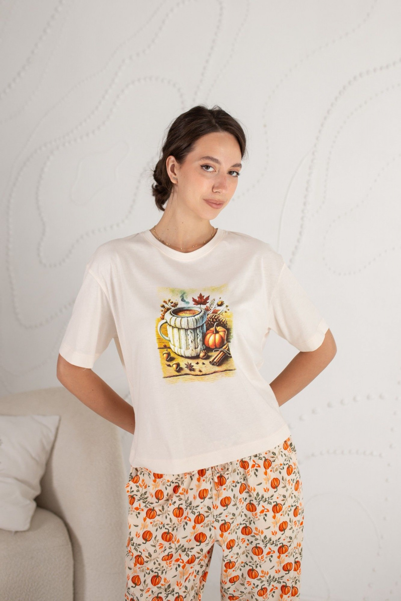 Пижамы Купалинка 37301G.170-176 к.св.персик,набивка