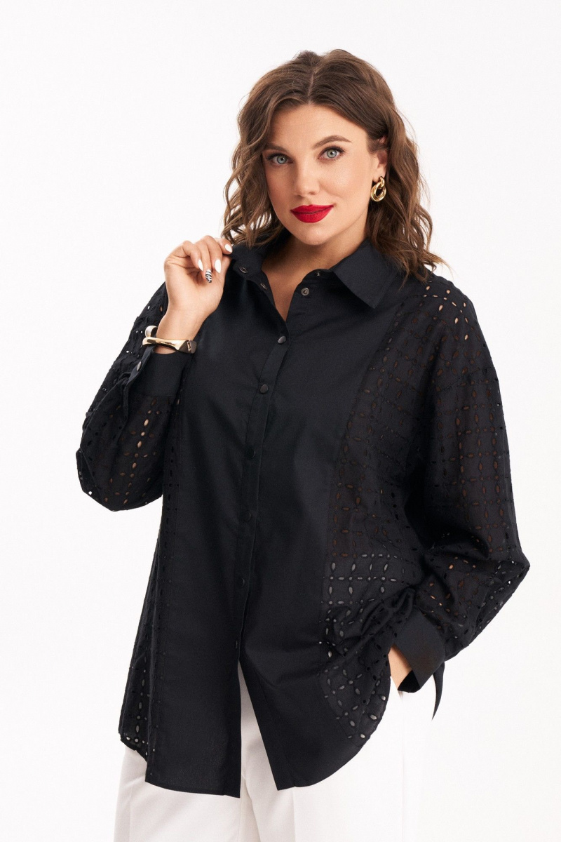 Рубашки Almirastyle 452 черный