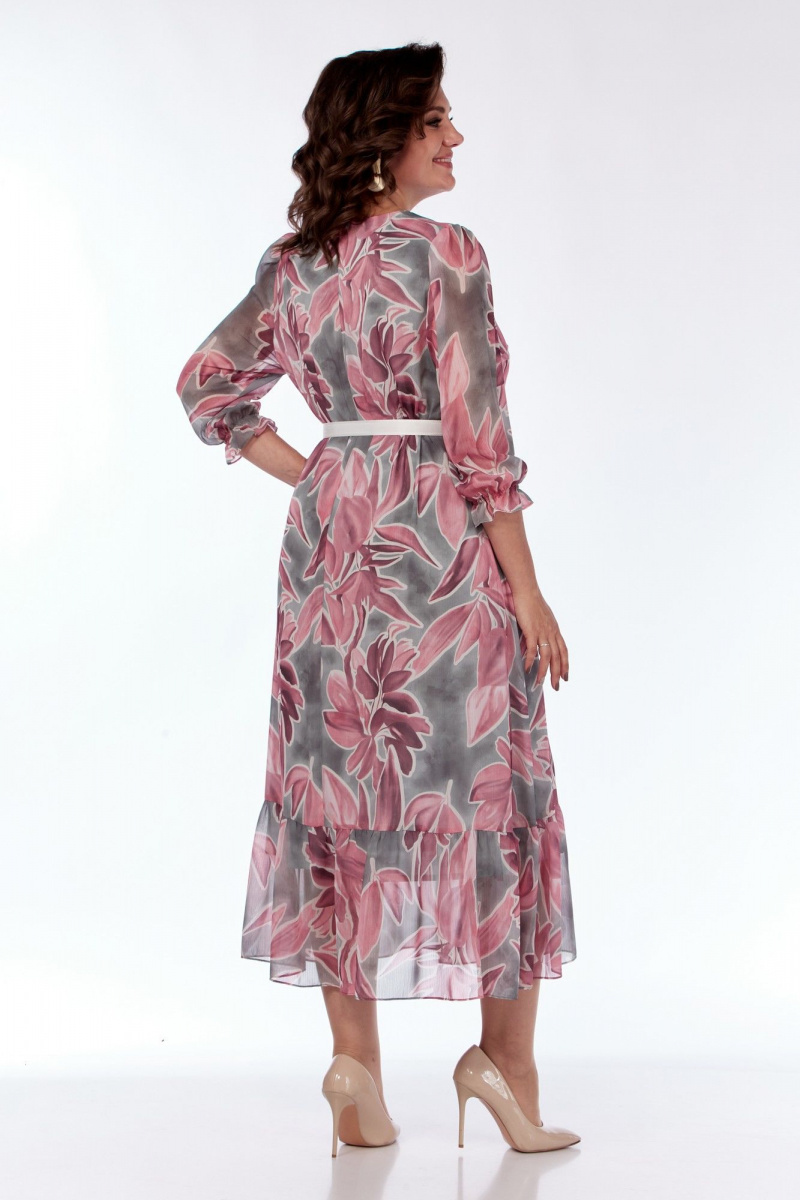 Платья Moda Versal П2483 бирюза-коралл