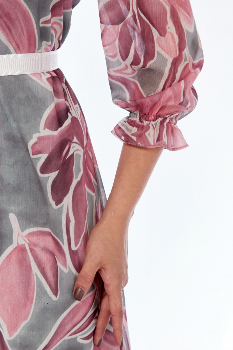 Платья Moda Versal П2483 бирюза-коралл