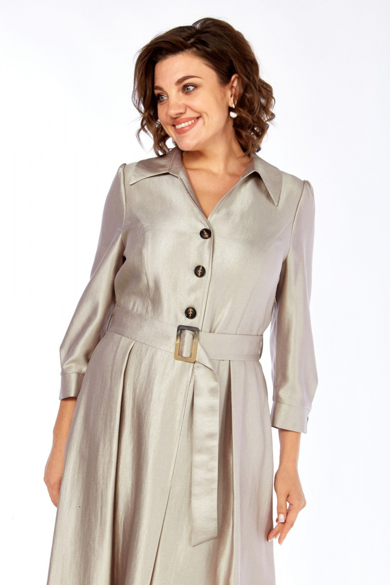 Платья Moda Versal П2564 бежевый