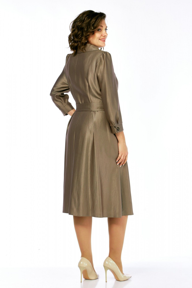 Платья Moda Versal П2564 коричневый