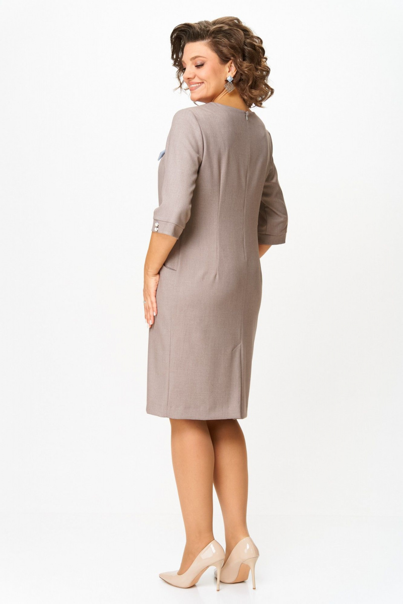 Платья Moda Versal П2570 ореховый