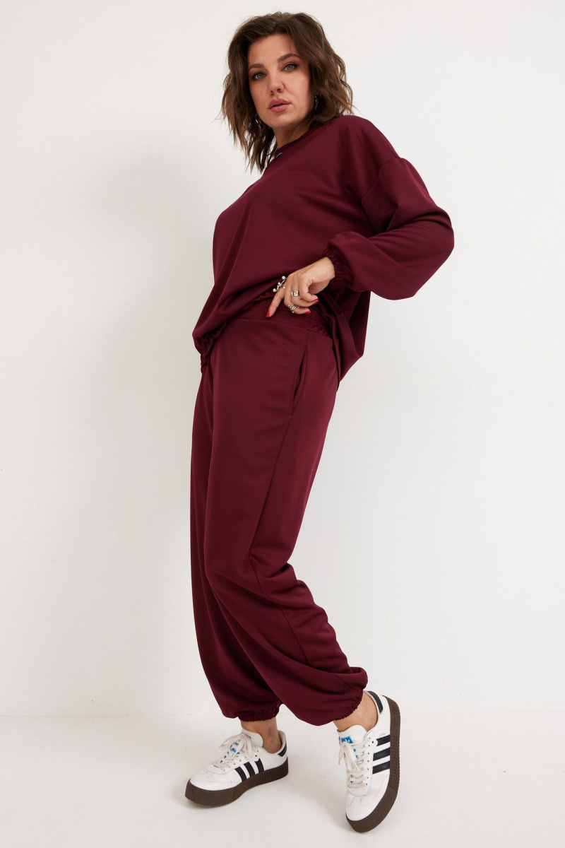 Брючный комплект BegiModa 3099 вишня