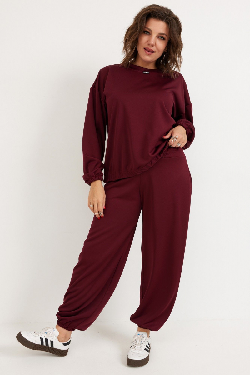 Брючный комплект BegiModa 3099 вишня