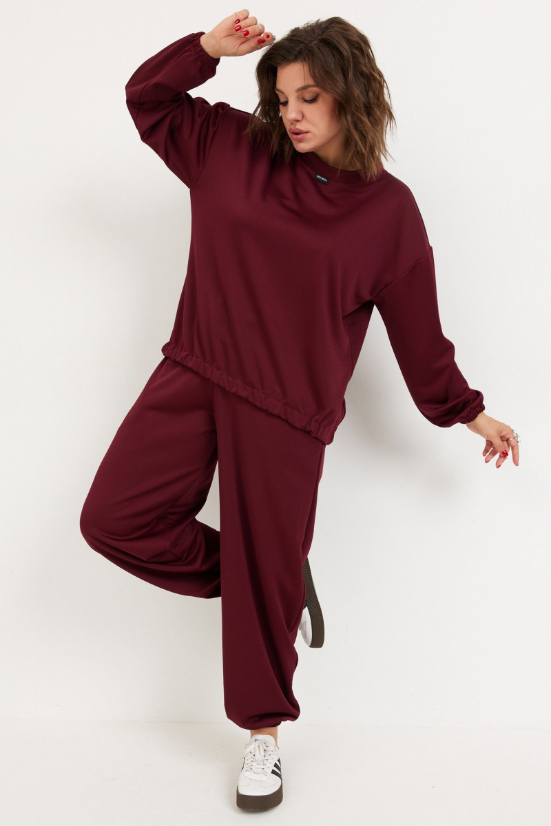 Брючный комплект BegiModa 3099 вишня