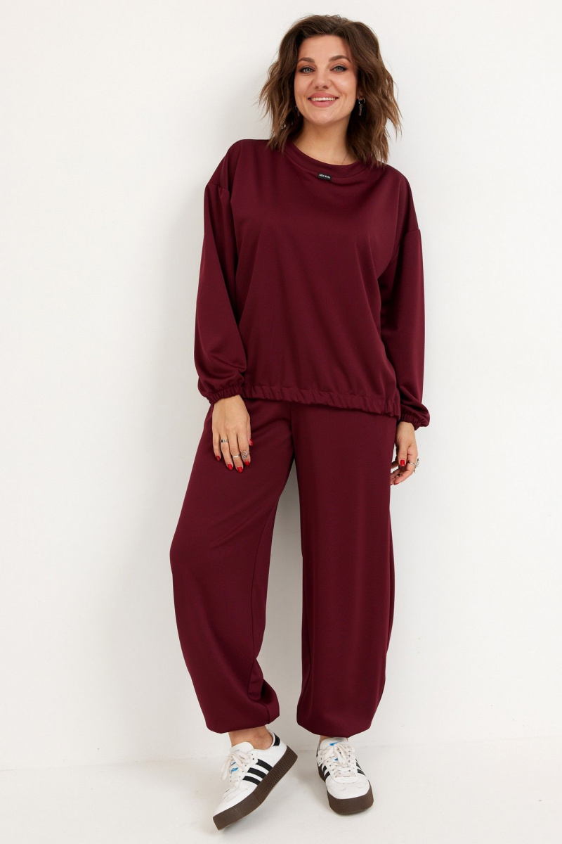 Брючный комплект BegiModa 3099 вишня