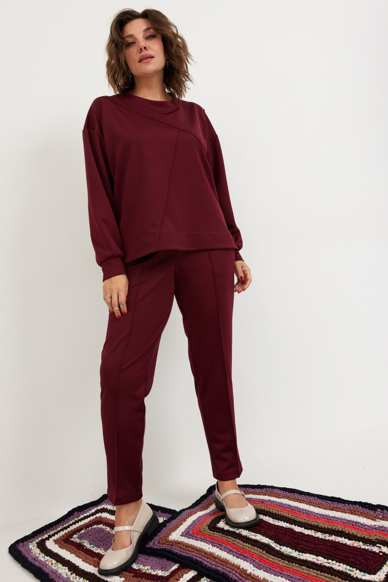 Брючный комплект BegiModa 3100 вишня