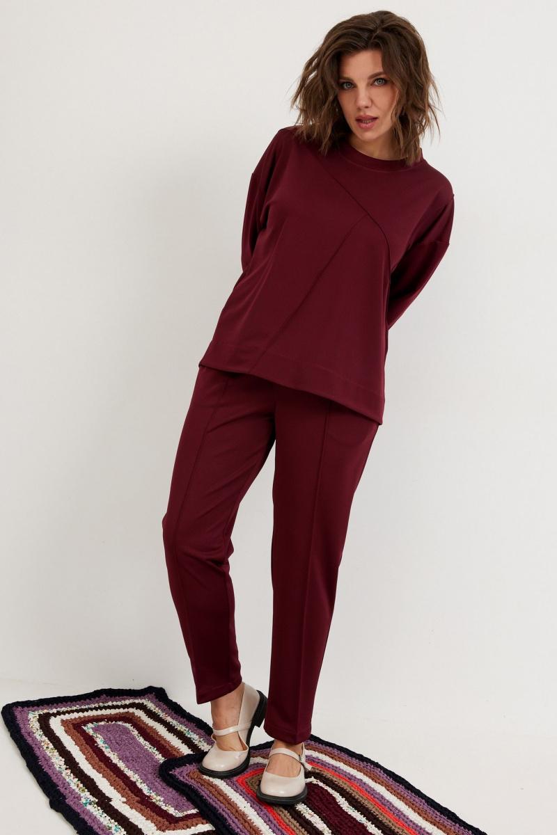 Брючный комплект BegiModa 3100 вишня