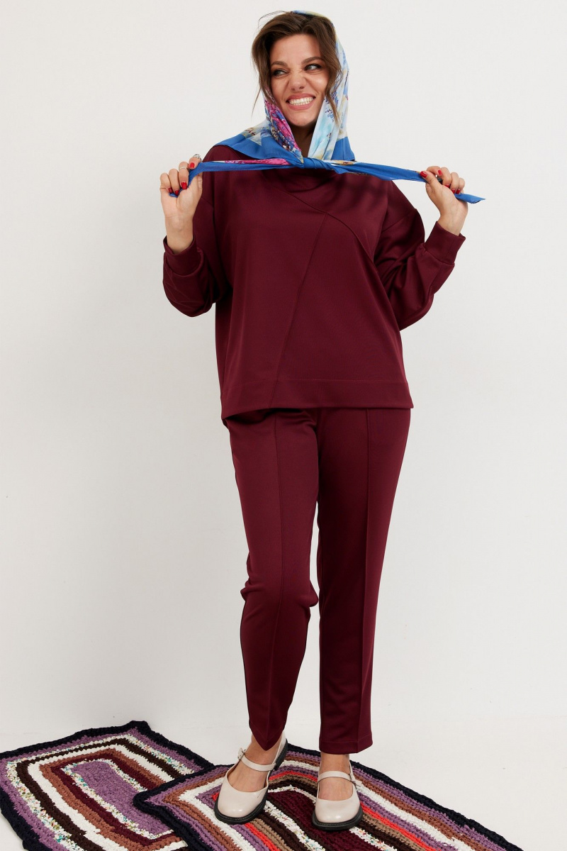 Брючный комплект BegiModa 3100 вишня
