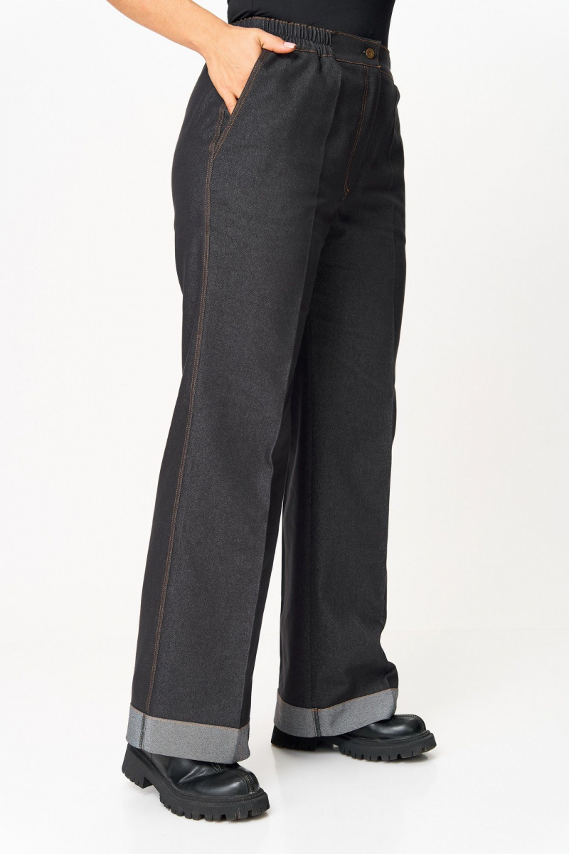 Брючный костюм Aira Style 24239 графит