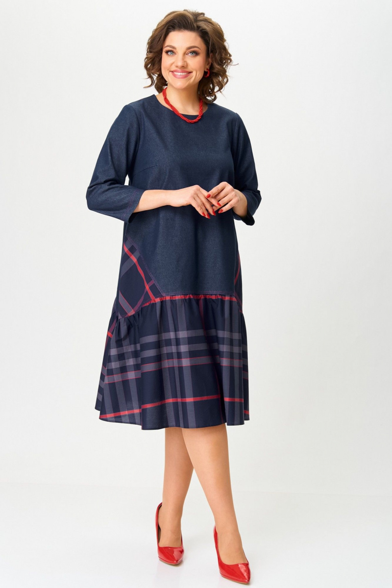 Платья Aira Style 24415  синий