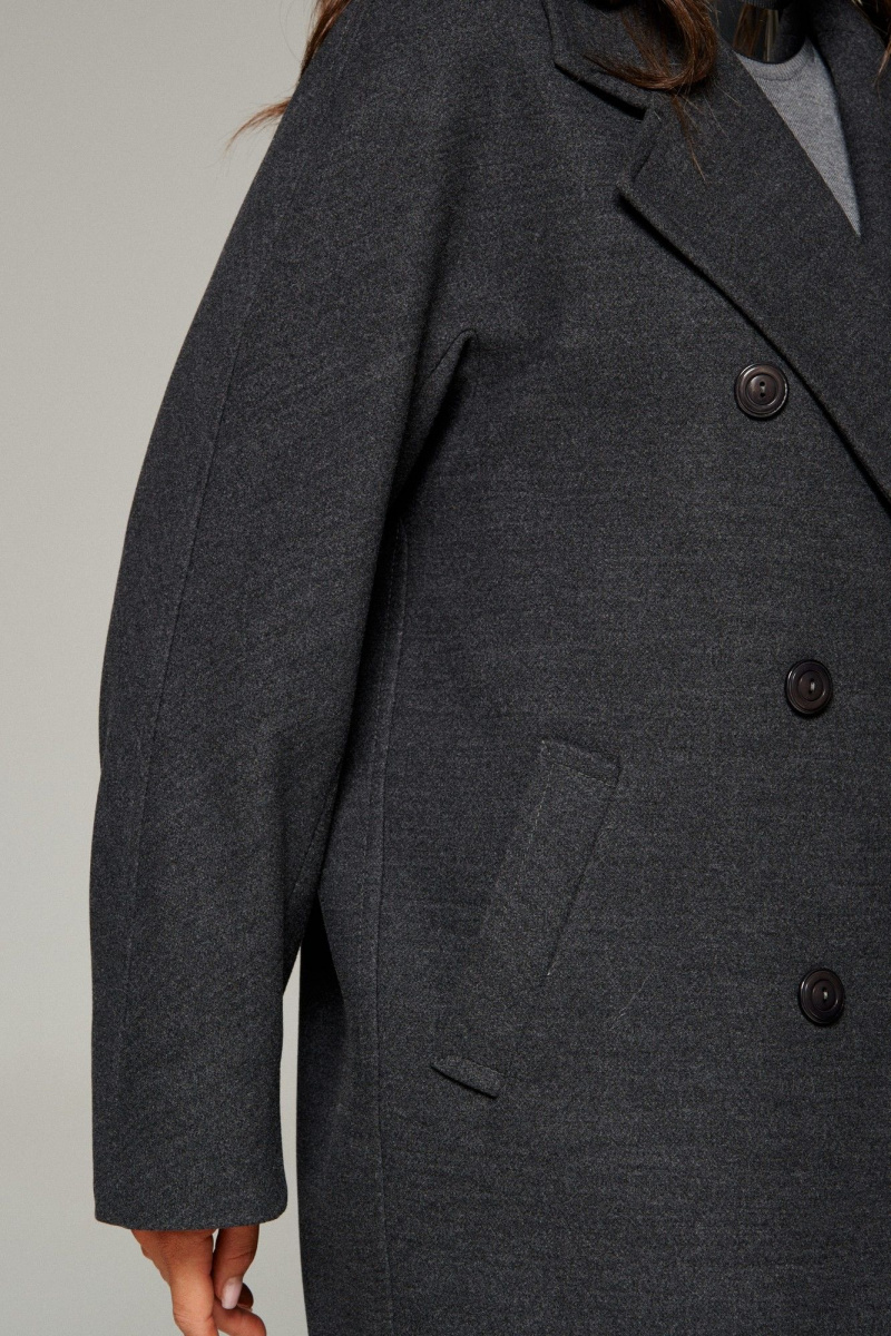 Женское пальто Beautiful&Free 7031 графит