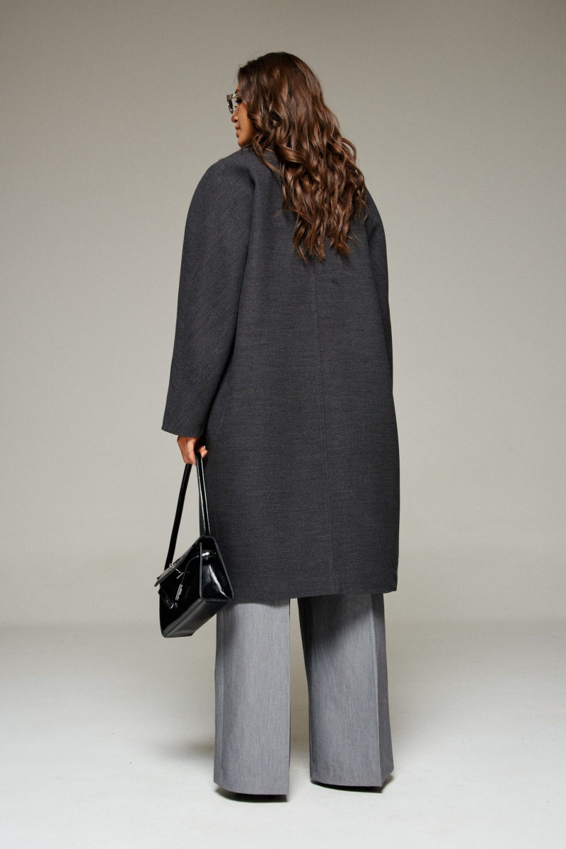 Женское пальто Beautiful&Free 7031 графит