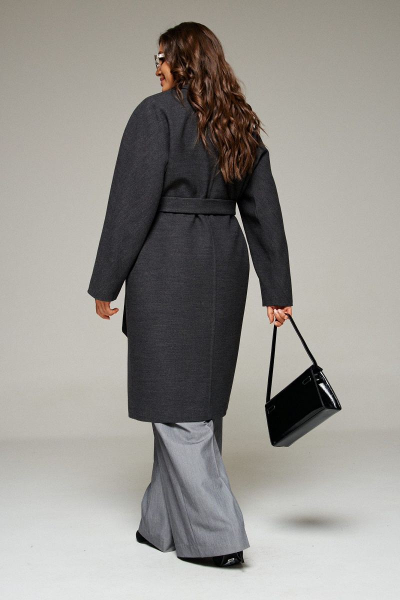 Женское пальто Beautiful&Free 7031 графит