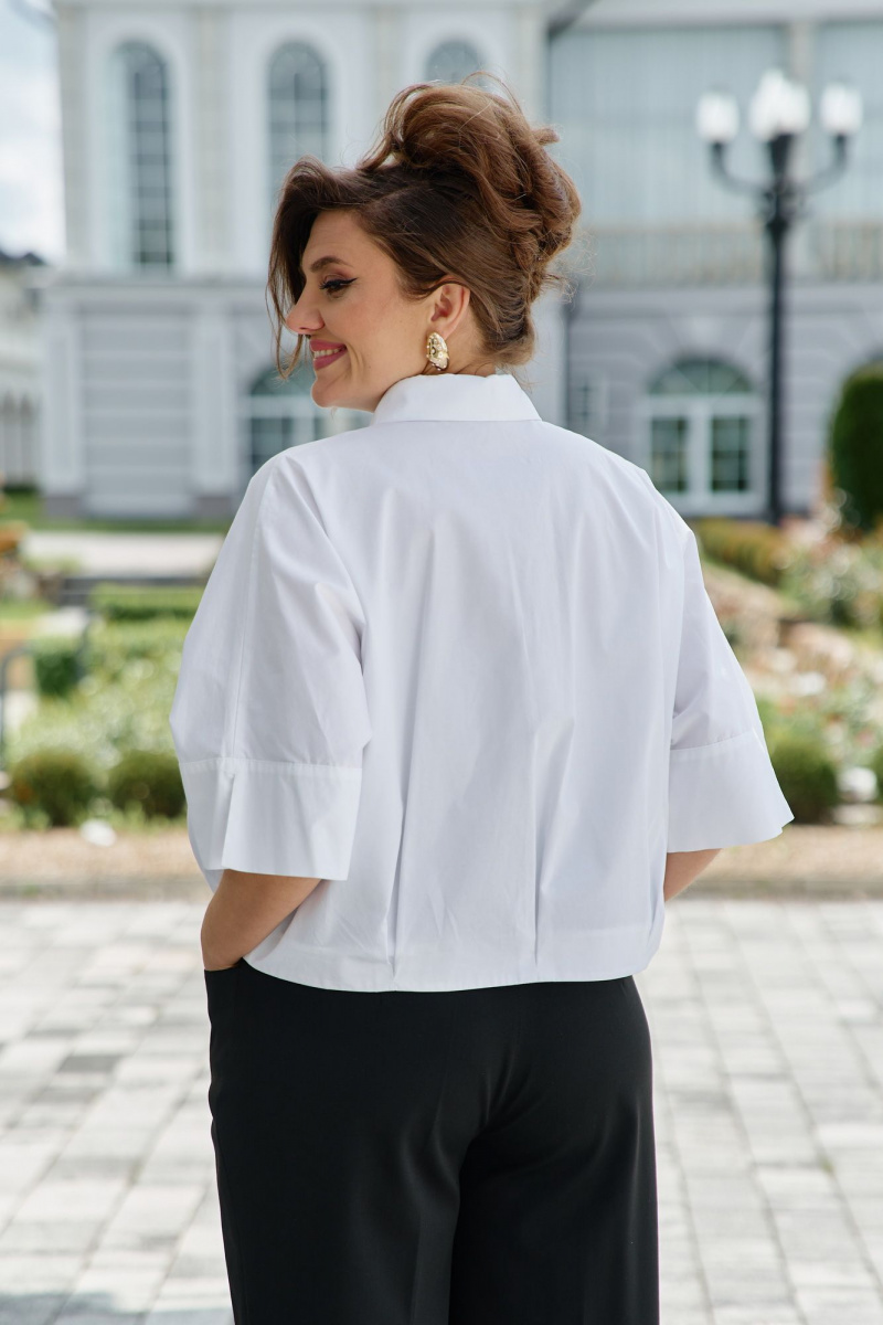 Блузы Vittoria Queen 26743 белый