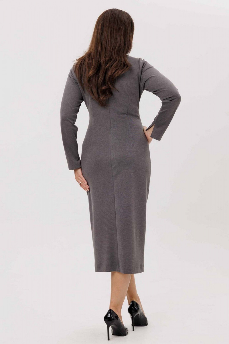 Платья Mislana 1231 серый