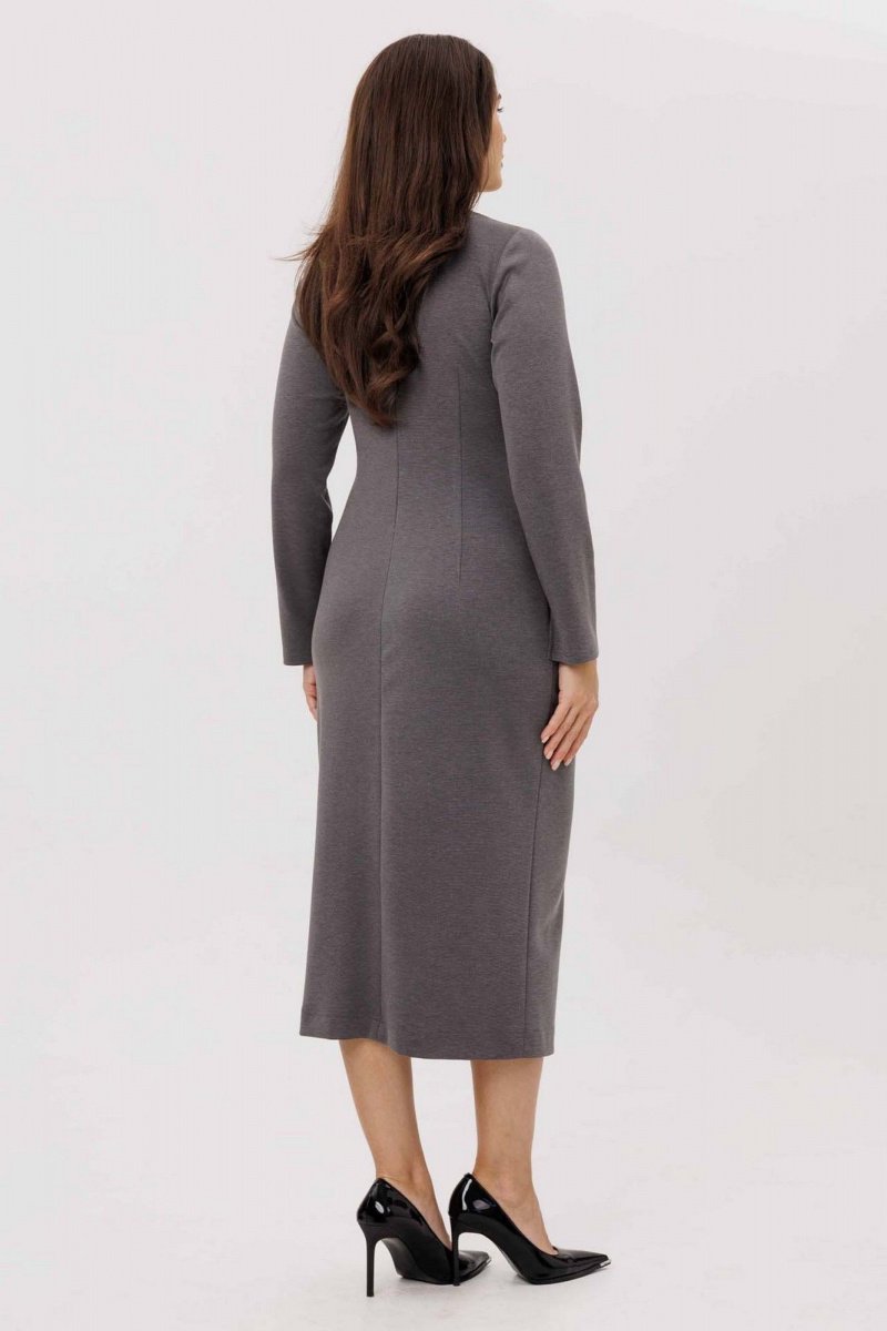 Платья Mislana 1231 серый