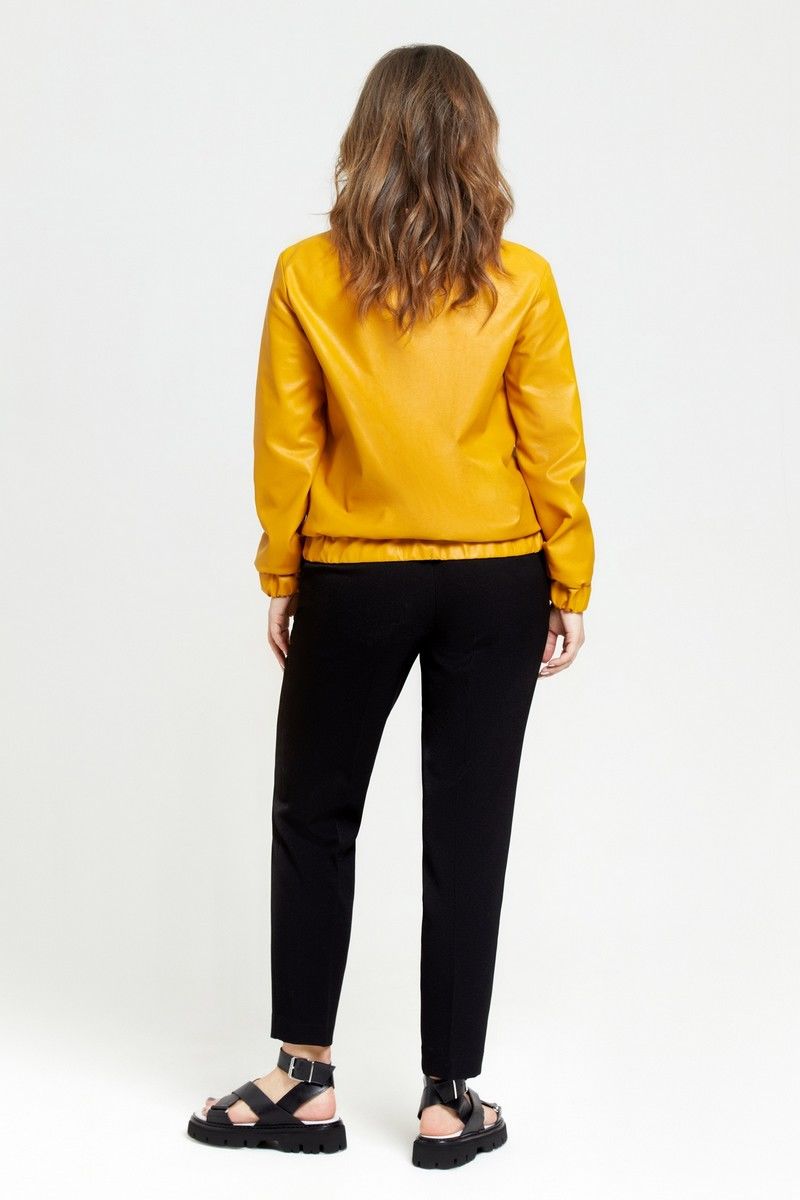 Женский комплект с верхней одеждой TEZA 2049 желтый+черный