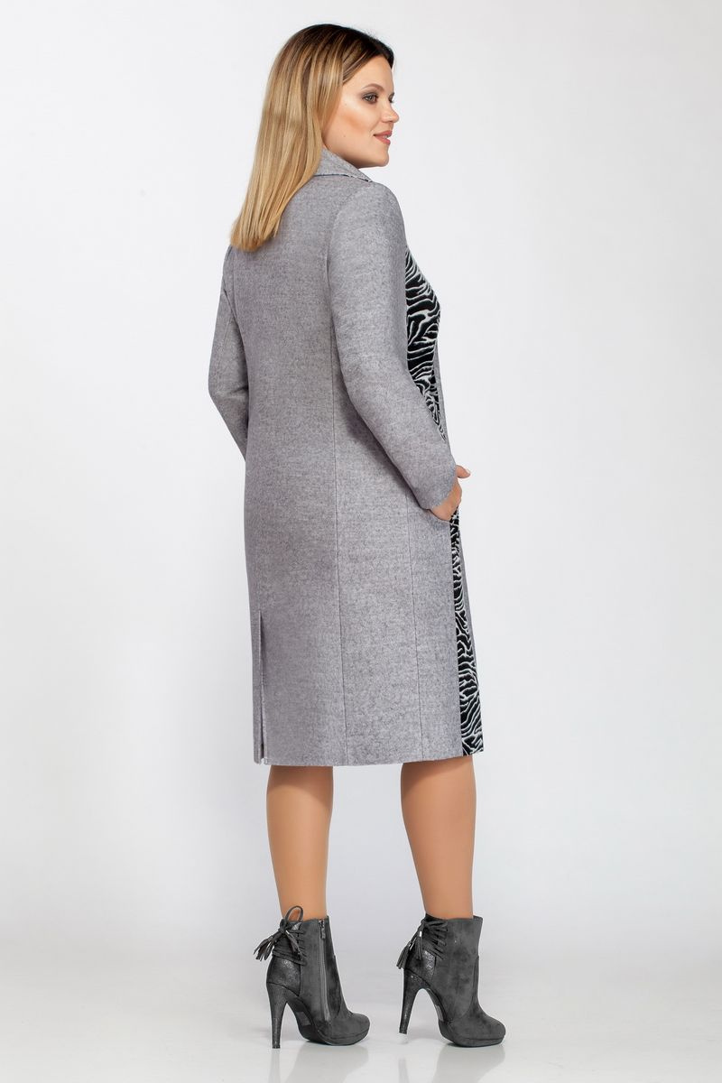 Женское пальто LaKona 1134 серый