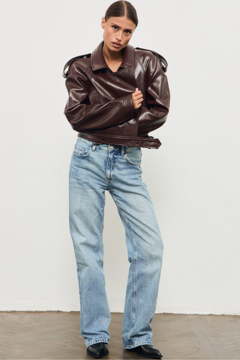 Женская куртка ATTIKA А3316-2 бордовый