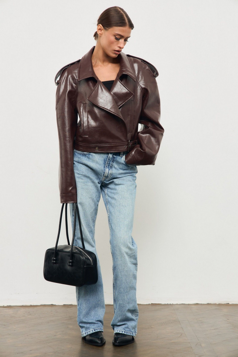 Женская куртка ATTIKA А3316-2 бордовый