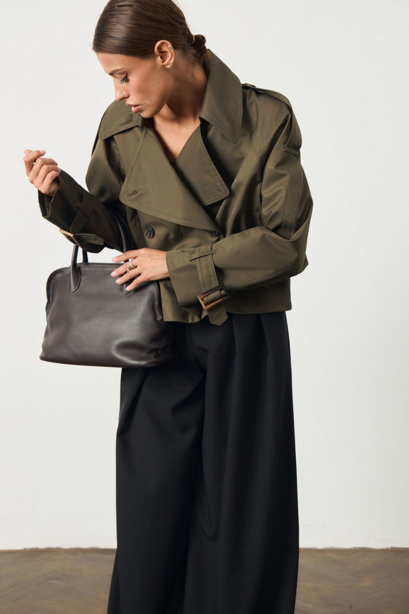 Женская куртка ATTIKA А3317 зеленый