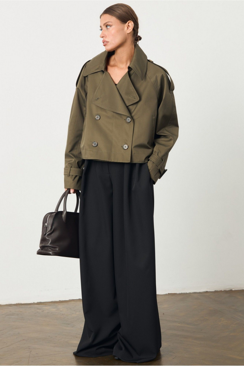 Женская куртка ATTIKA А3317 зеленый