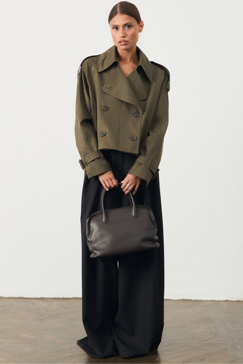 Женская куртка ATTIKA А3317 зеленый