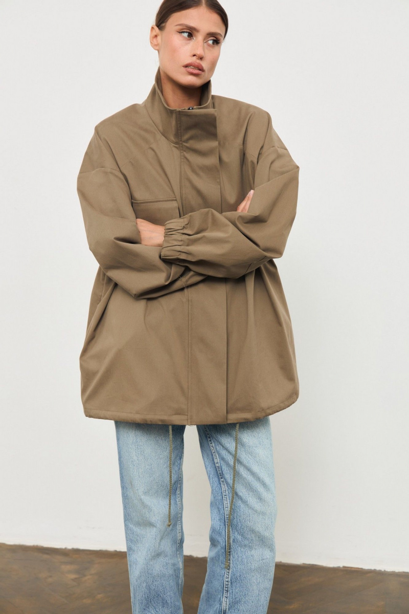 Женская куртка ATTIKA А3409 хаки