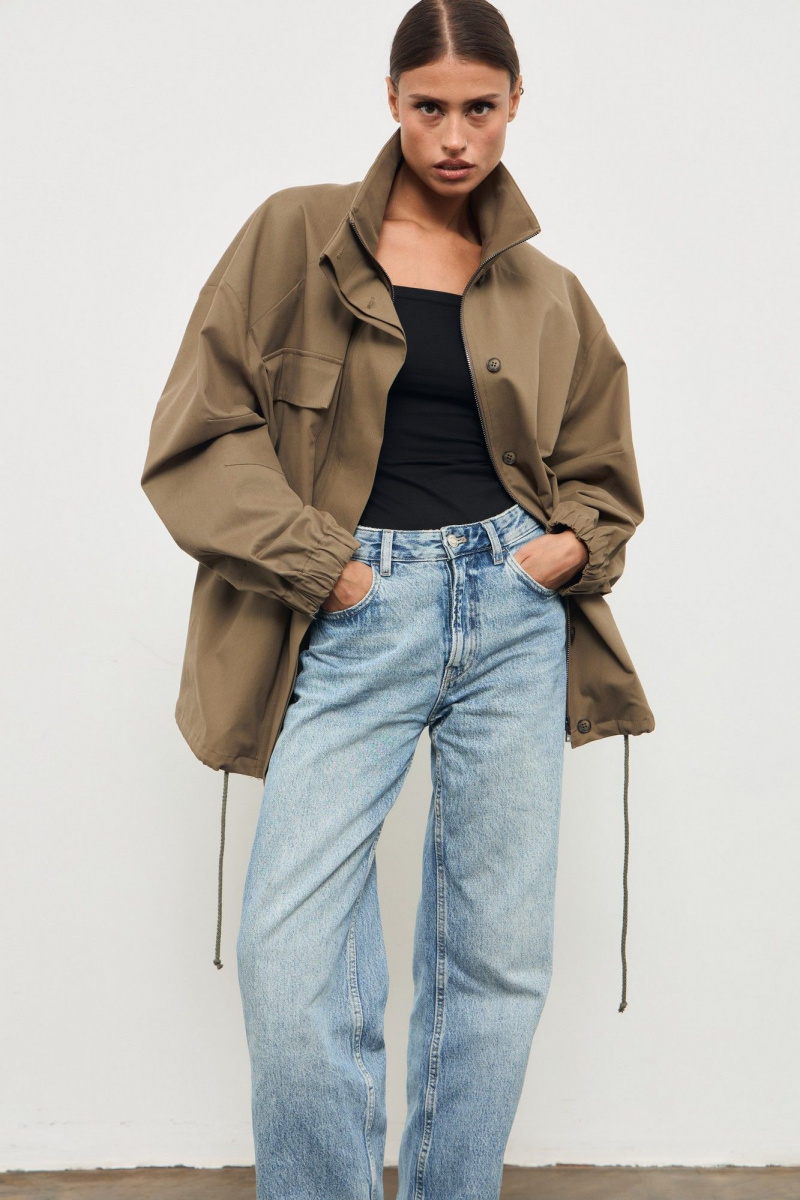 Женская куртка ATTIKA А3409 хаки