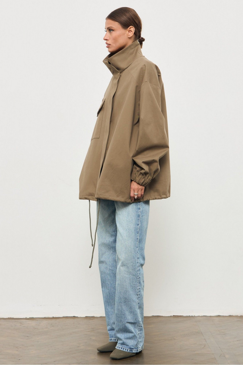 Женская куртка ATTIKA А3409 хаки