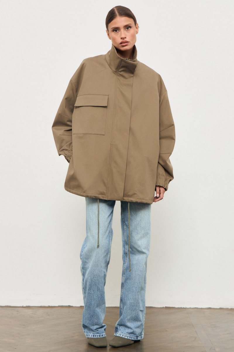 Женская куртка ATTIKA А3409 хаки