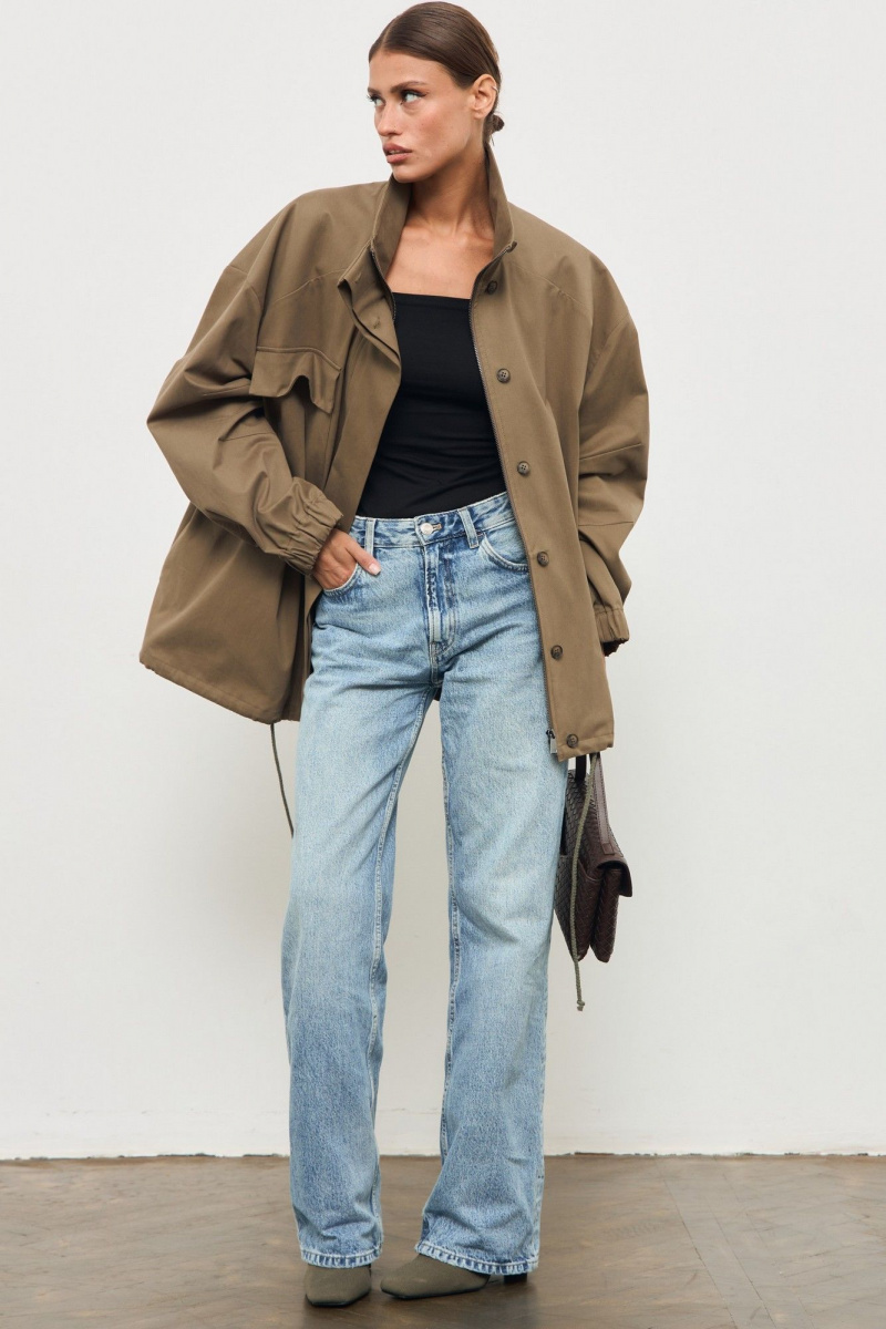 Женская куртка ATTIKA А3409 хаки