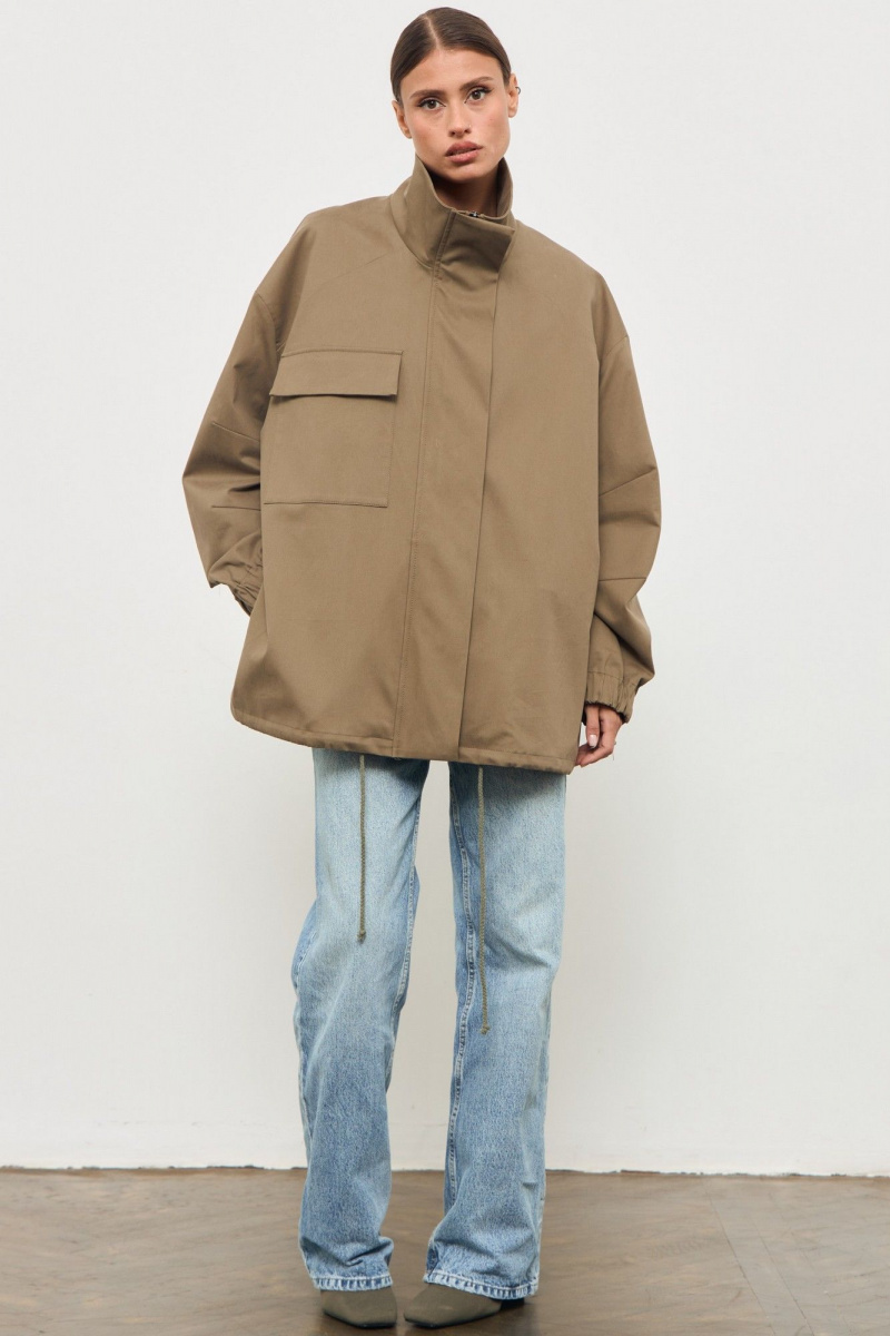 Женская куртка ATTIKA А3409 хаки