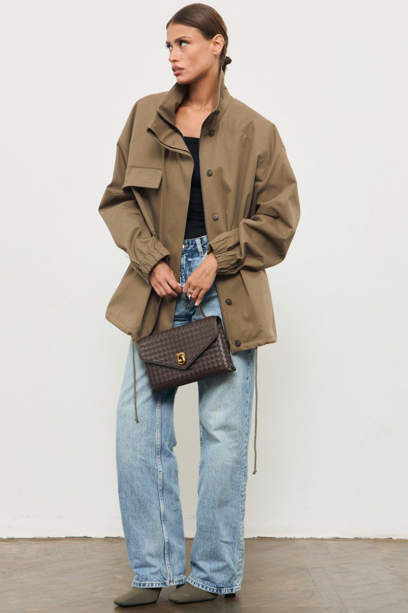 Женская куртка ATTIKA А3409 хаки