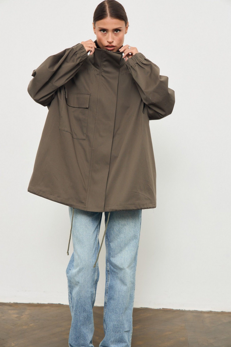 Женская куртка ATTIKA А3409-3 зеленый