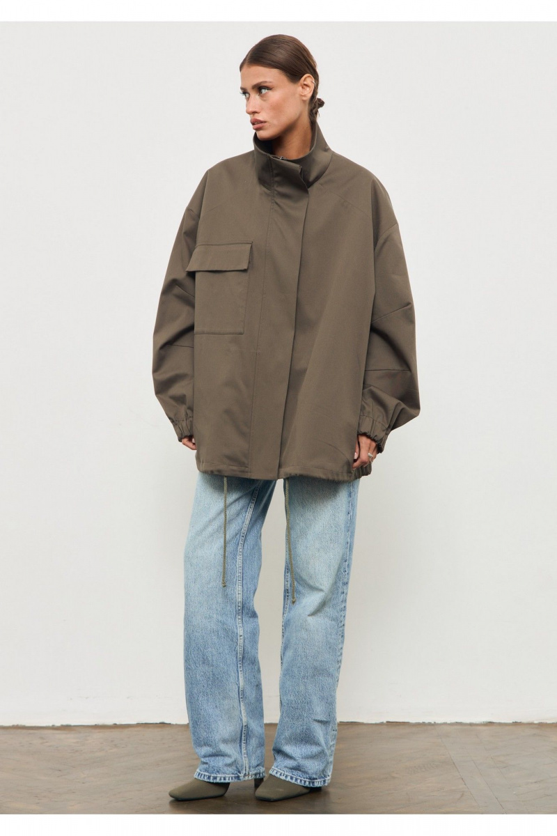 Женская куртка ATTIKA А3409-3 зеленый