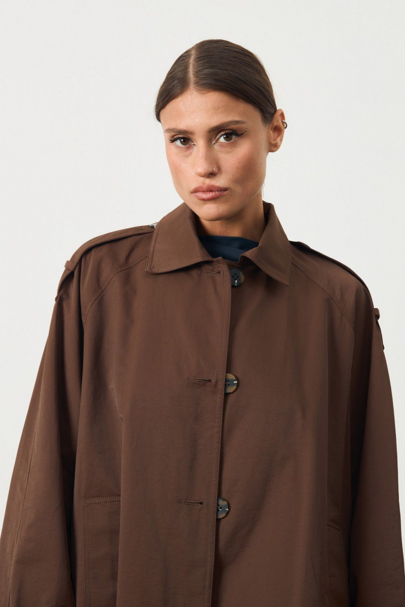 Женская куртка ATTIKA А3414 коричневый