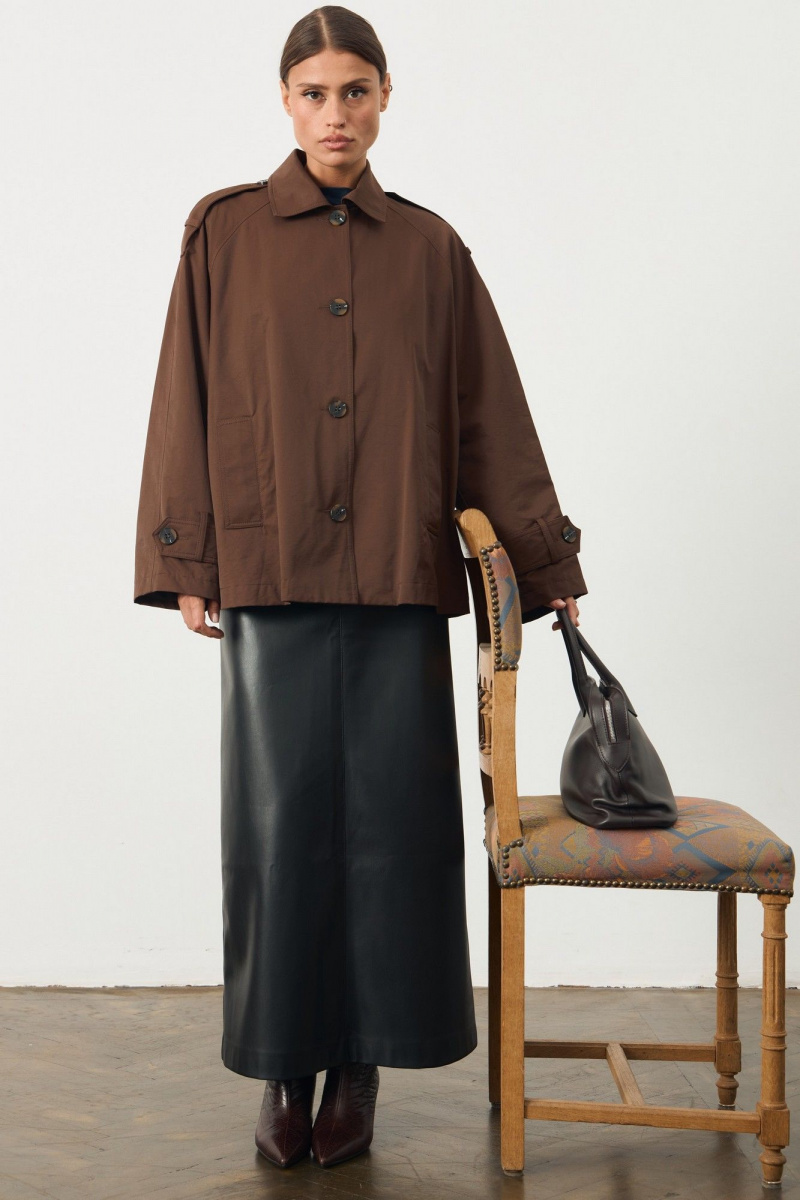 Женская куртка ATTIKA А3414 коричневый