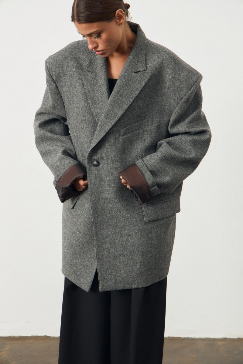 Жакеты ATTIKA А3421 серый