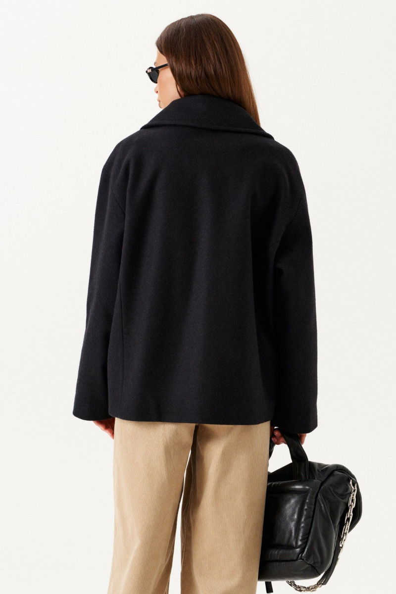 Женское пальто ELLETTO LIFE 3891 черный